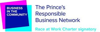 Race at Work Charter Signatory logo