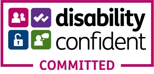 Disability Confident Committed Employer badge - HEINEKEN UK have been recognised as a Disability Confident Committed Employer by the government.