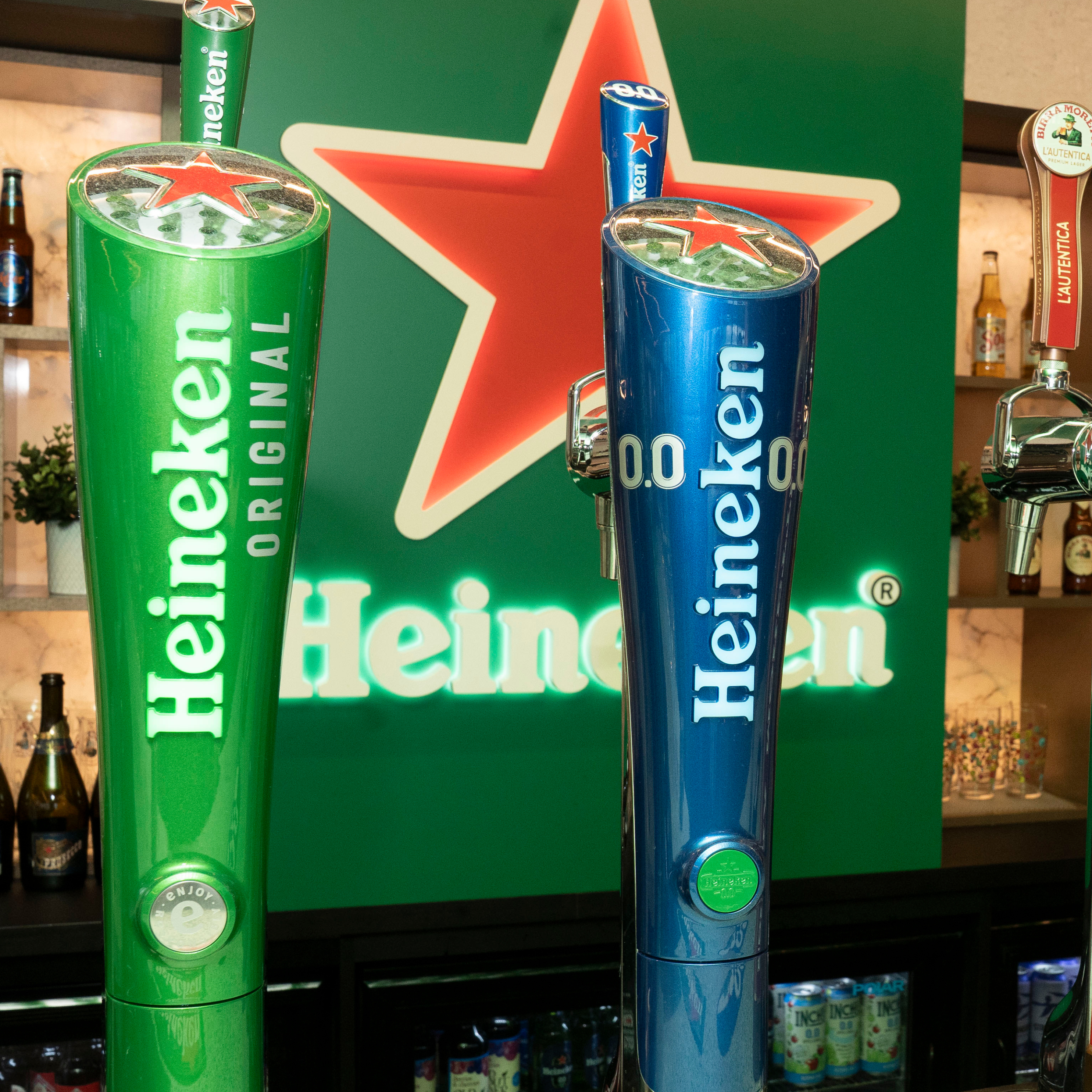 Heineken 00 on Tap